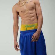 Chromaldinho Yellow and Green Mens Boxer 