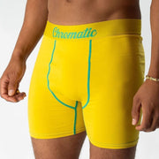 Yellow and green mens boxer brief