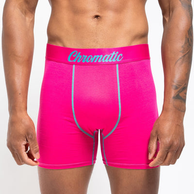 Pink and Blue boxer mens premium underwear