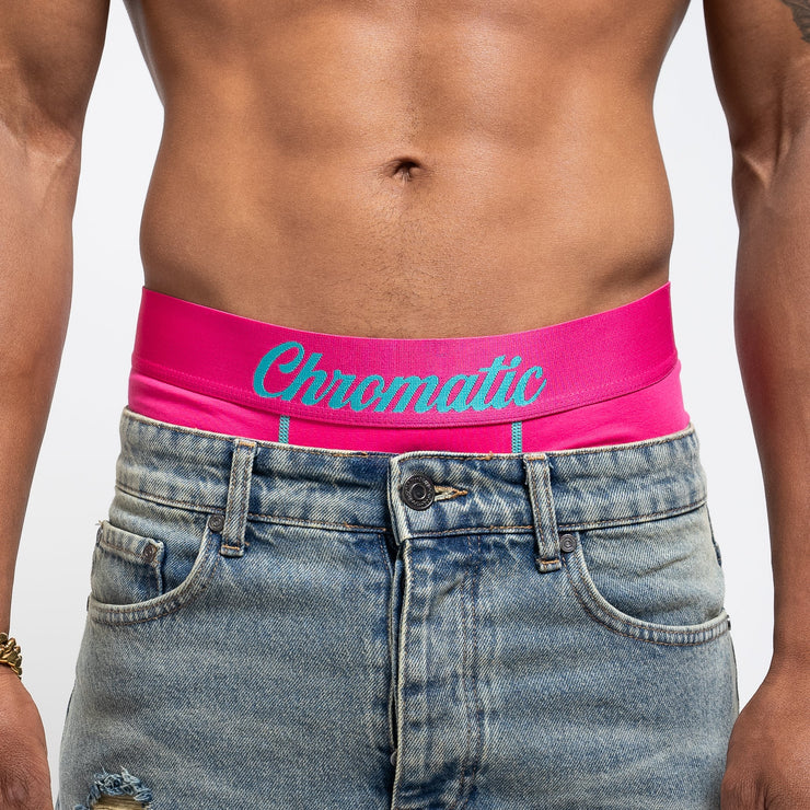 pink and blue boxer shorts for men, premium cotton and spandex blend, comfortable fit, stylish underwear, breathable fabric, perfect everyday men's boxer shorts.